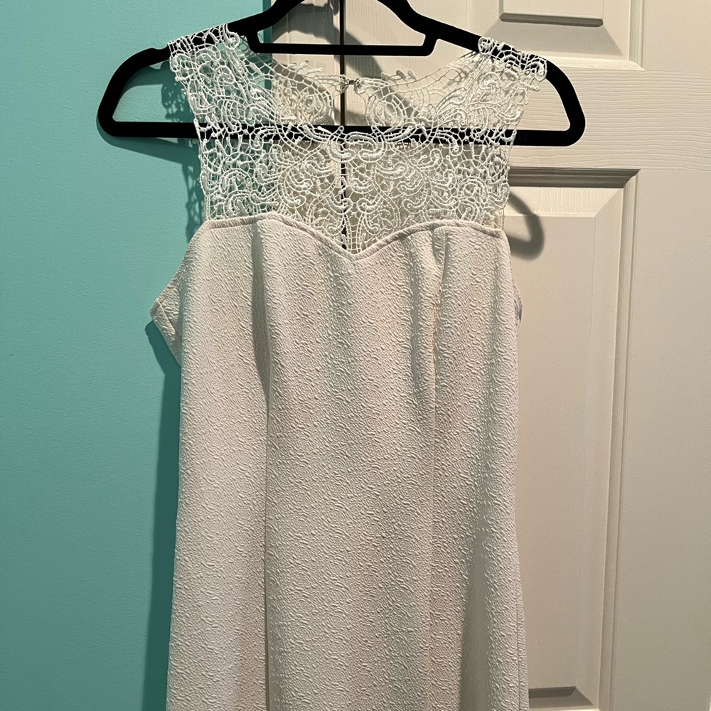 White Lace Dress